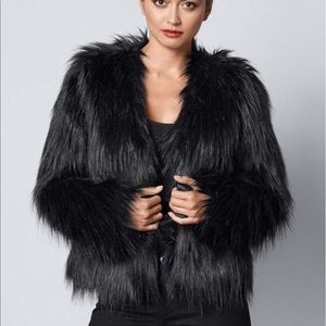 Trendy Urban Outfitters Faux Fur Jacket